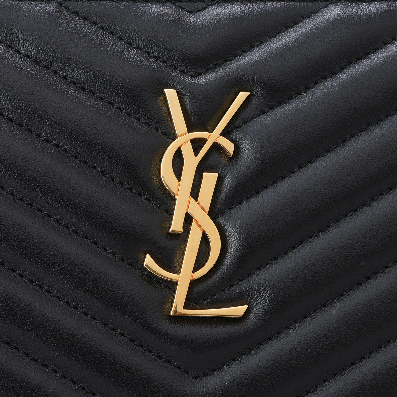 YVES SAINT LAURENT(USED)생로랑 559193 모노그램 쉐브론 클러치